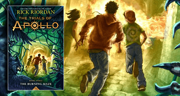 The Burning Maze Audiobook free download by Rick Riordan